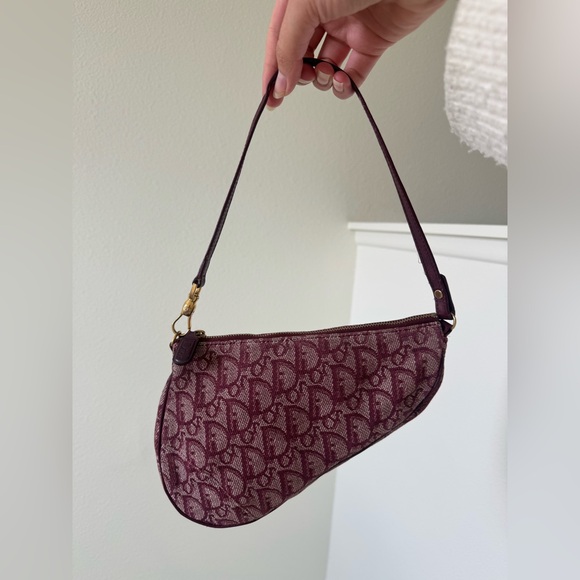 Dior Handbags - Vintage Dior Trotter Saddle bag